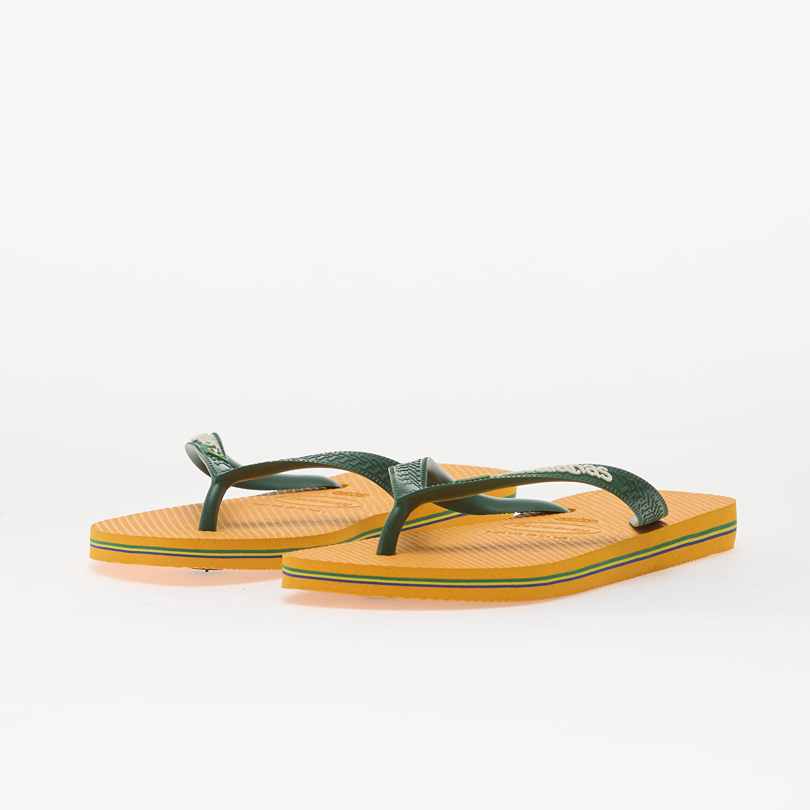 Herresko Havaianas Brasil Logo Pop Yellow