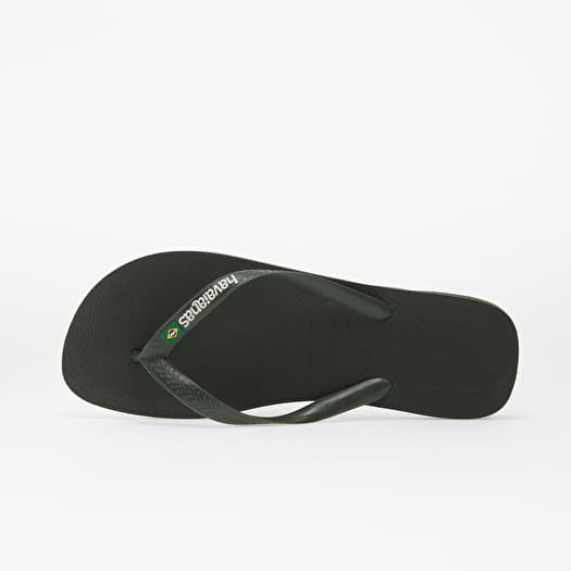Havaianas Brasil Logo Green Olive/ Green Olive