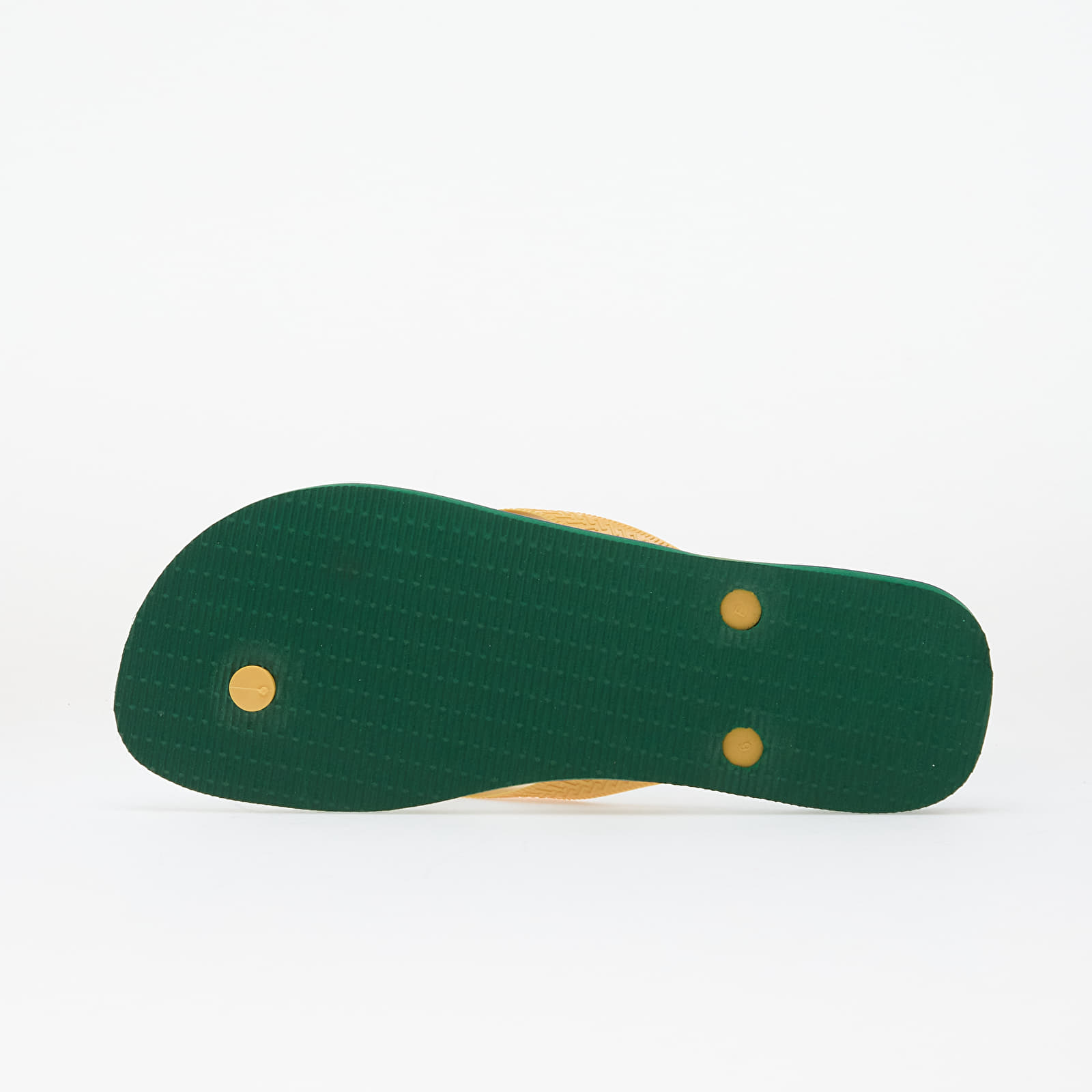 Herresko Havaianas Brasil Logo Green/ Yellow