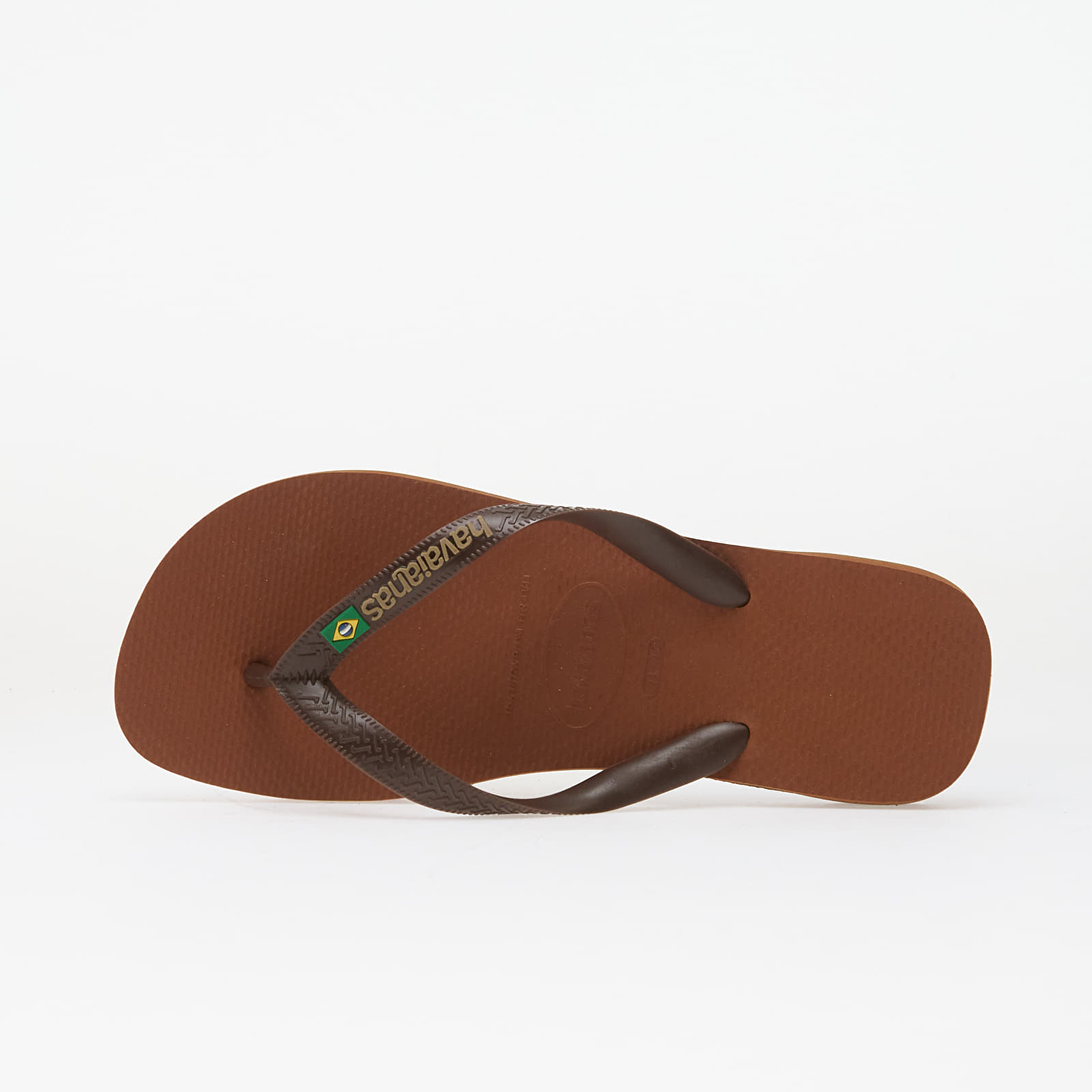 Damesko Havaianas Brasil Logo Rust/ Dark Brown