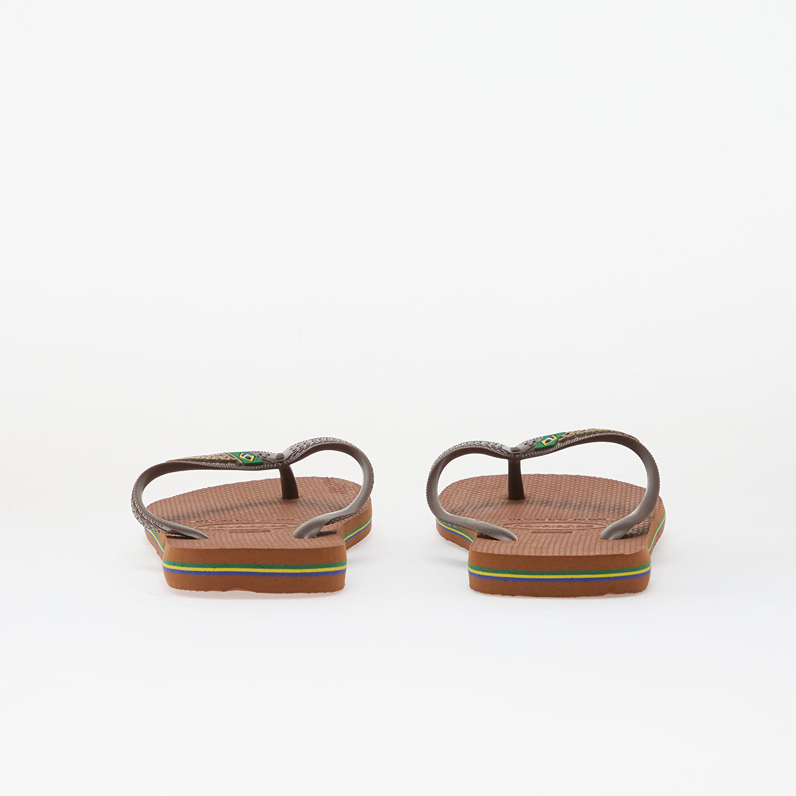 Damesko Havaianas Brasil Logo Rust/ Dark Brown