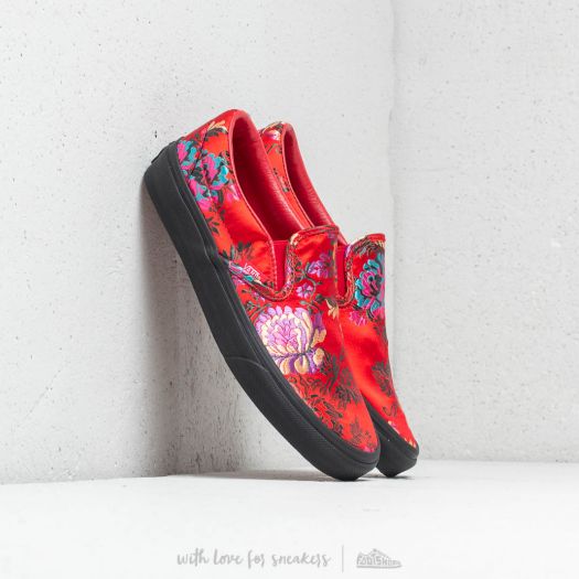 Vans festival satin slip on new arrivals