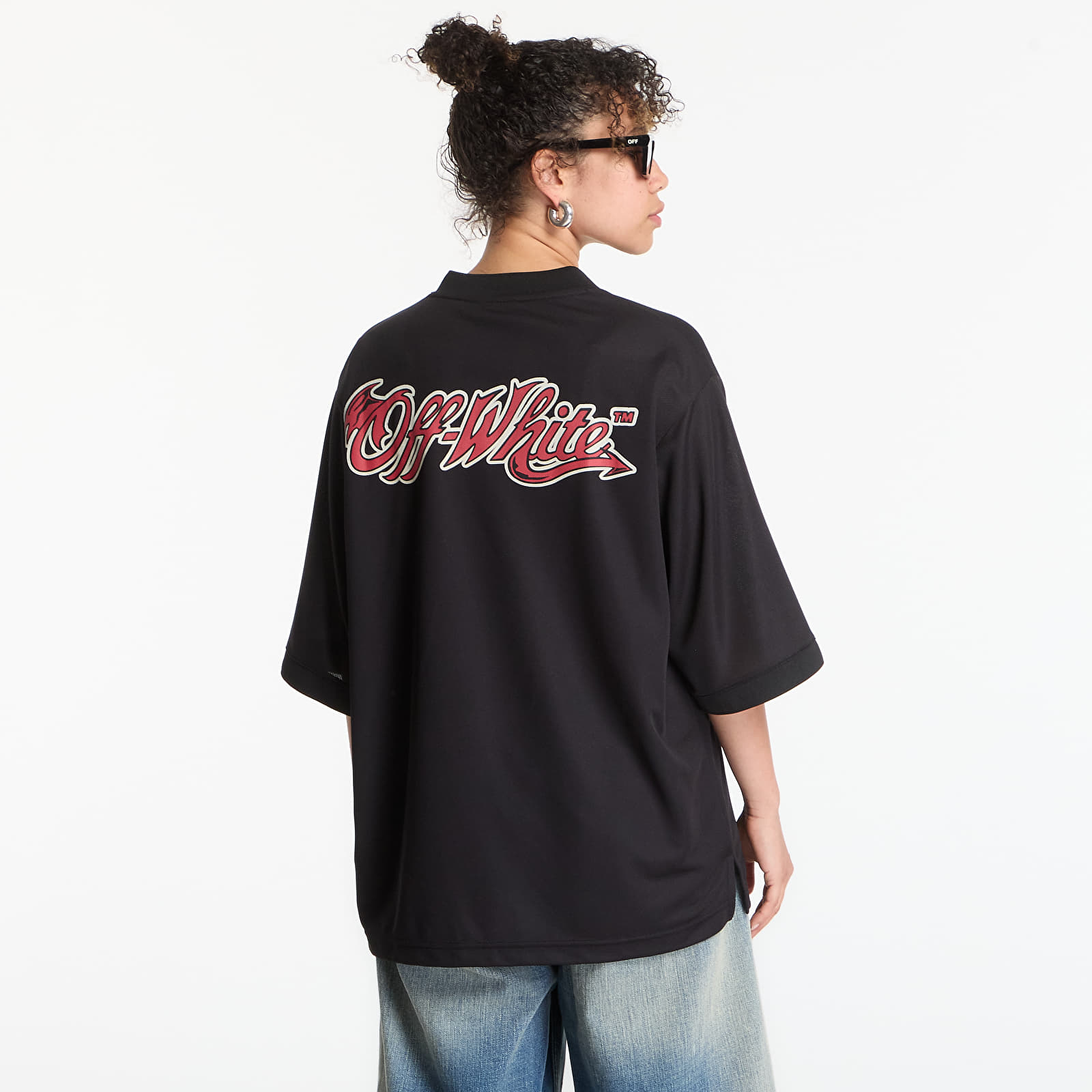 T-shirts Off-White x AC Milan Tech T-Shirt UNISEX Black/ Red