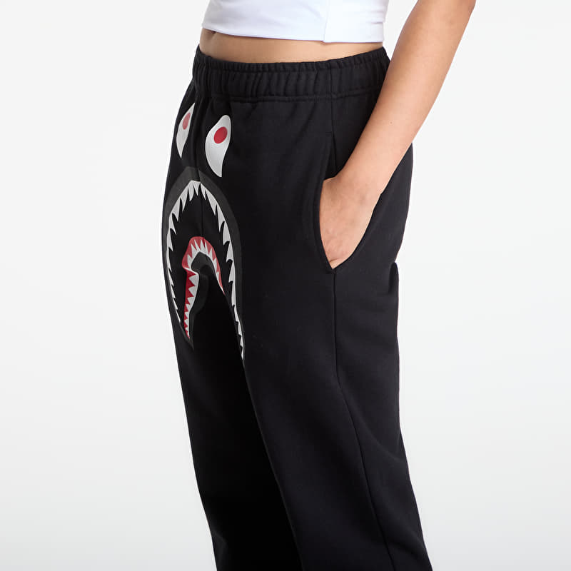 A BATHING APE Shark Sweat Pants UNISEX Black | Footshop