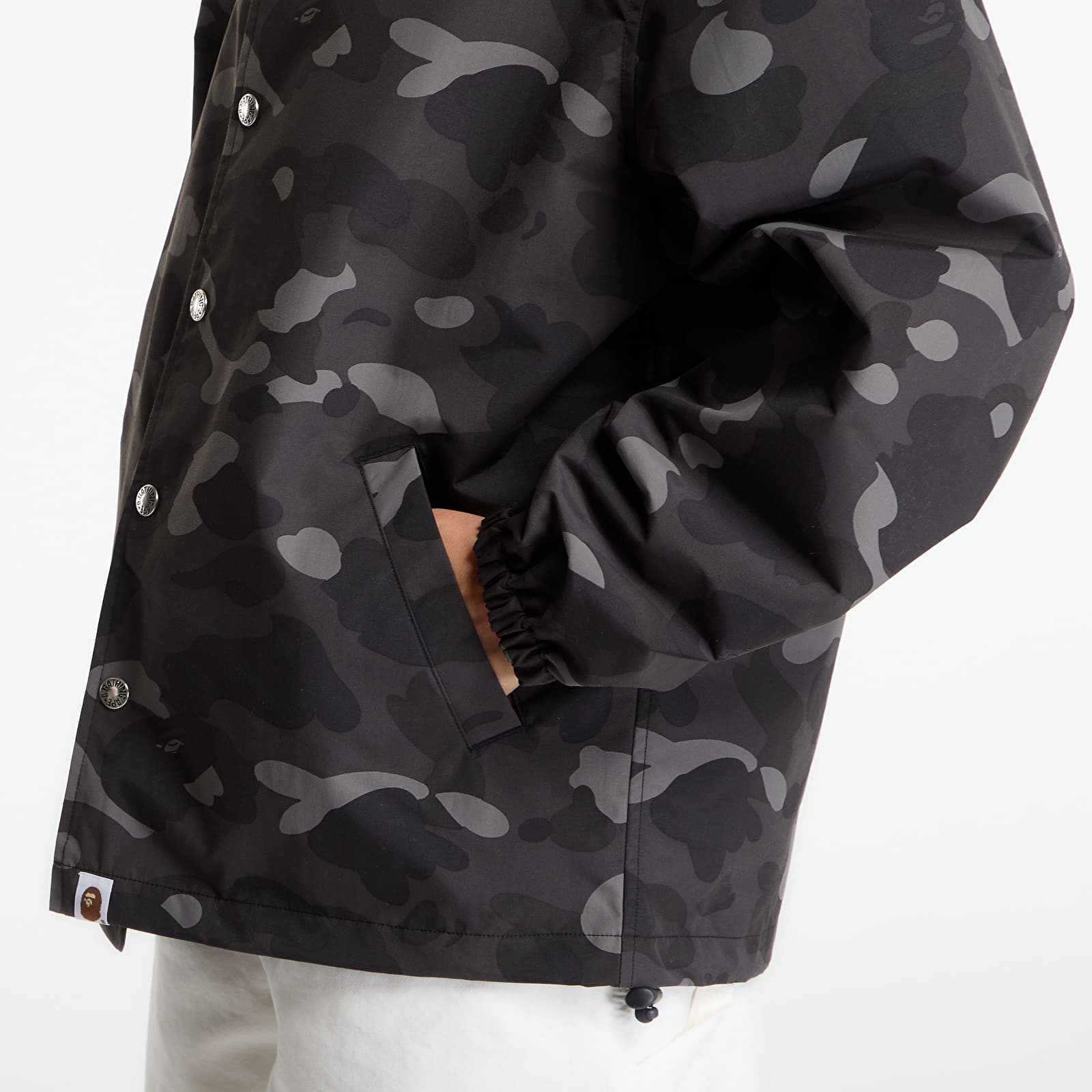 Jackets A BATHING APE Color Camo Coach Jacket UNISEX Black