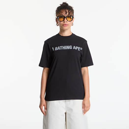 T-shirt A BATHING APE Heavy Wash Bathing Ape Shrunk Fit Tee UNISEX Black