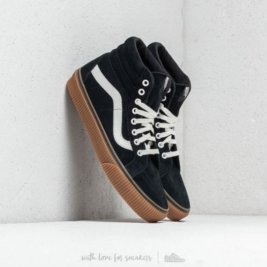 Vans sk8 hi reissue black gum online