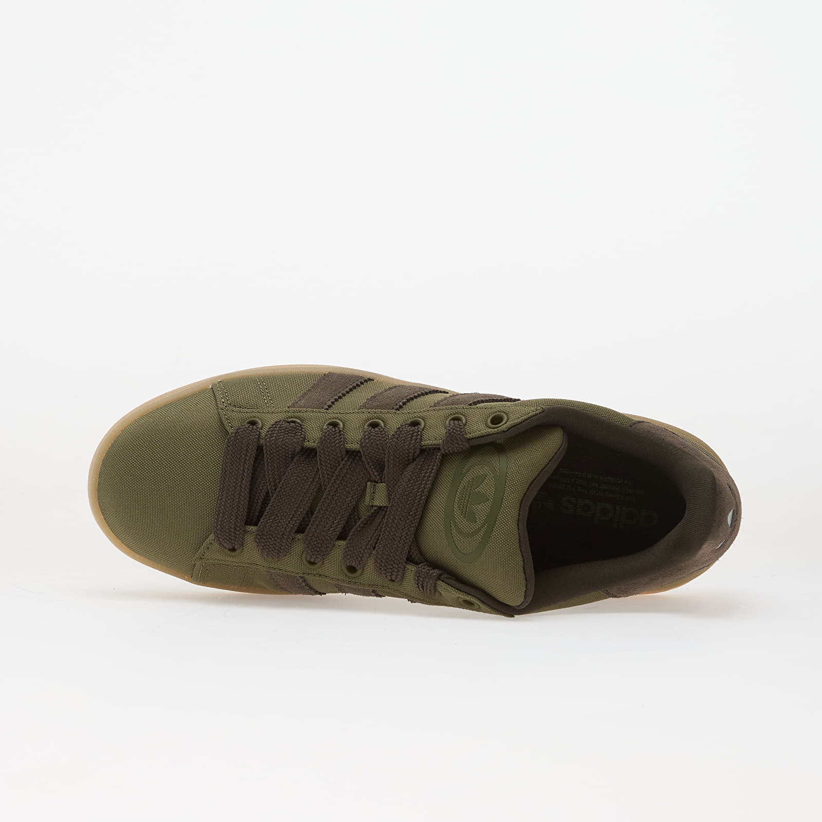 Men's shoes adidas Campus 00s Focus Olive/ Shadow Olive/ Gum 3