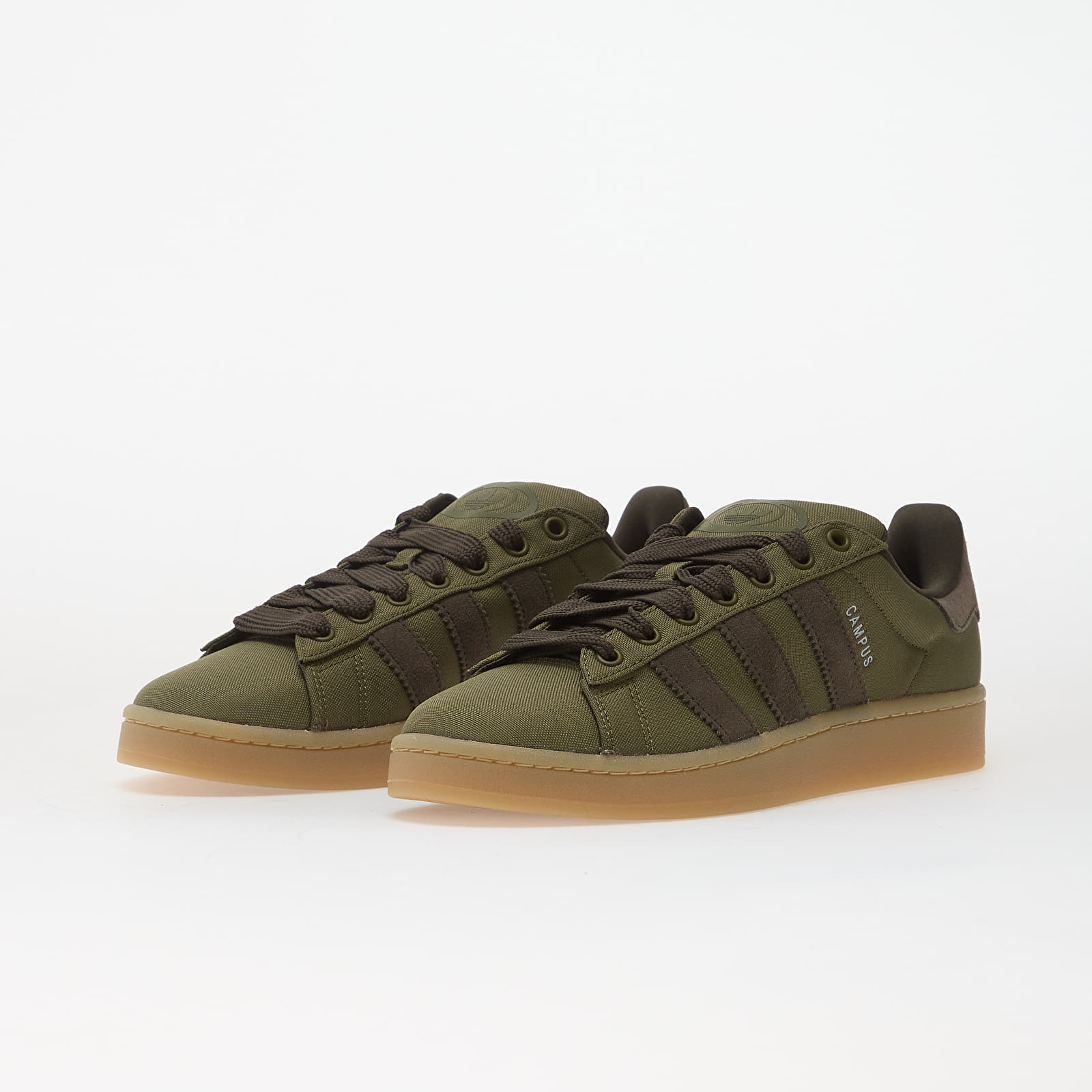 Men's shoes adidas Campus 00s Focus Olive/ Shadow Olive/ Gum 3