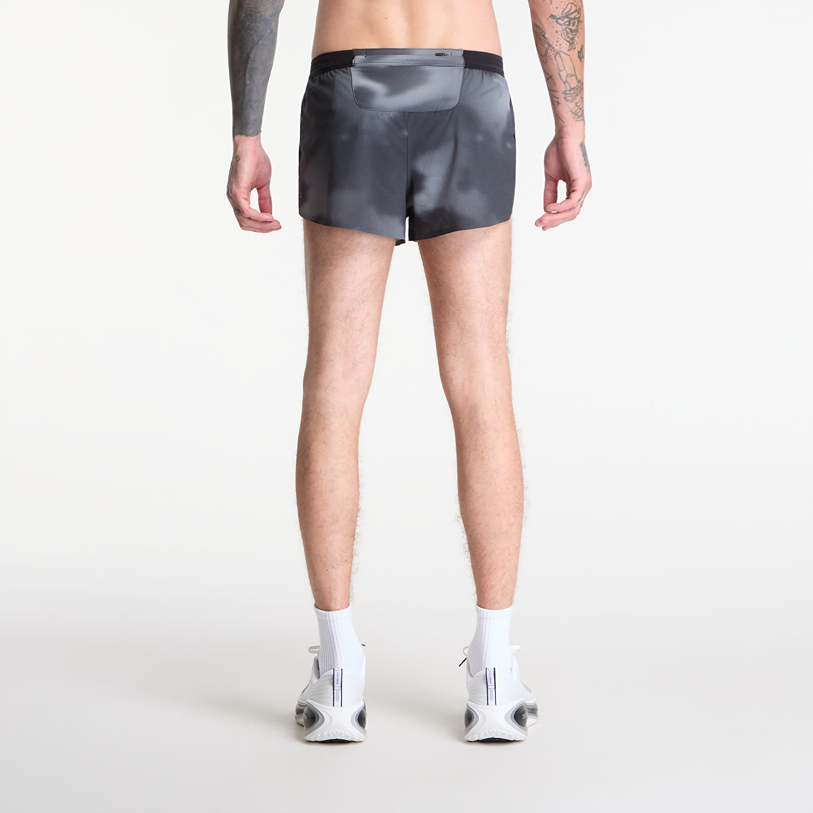 Shorts Nike AeroSwift Men's Dri-FIT ADV 2" Brief-Lined Running Shorts Black/ Dk Smoke Grey/ Bright Crimson