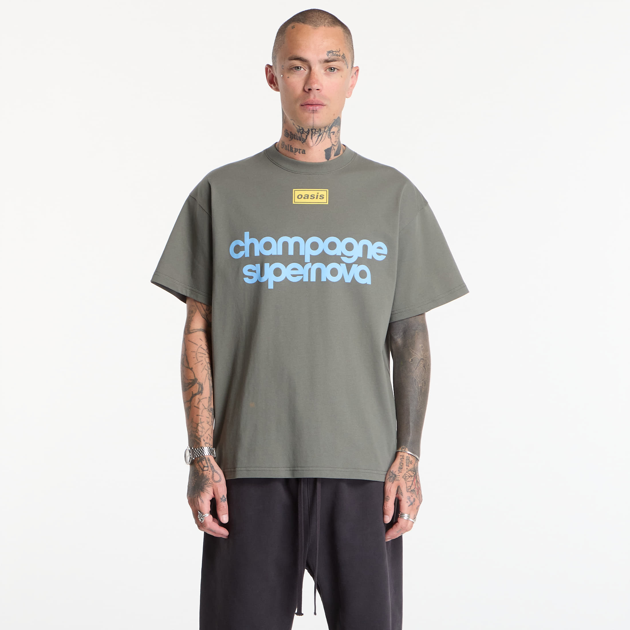 aglietta PLEASURES Nordique T-Shirt Faded Black