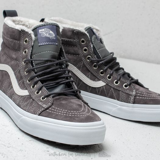 Men s shoes Vans Sk8 Hi MTE Pewter Asphalt Footshop