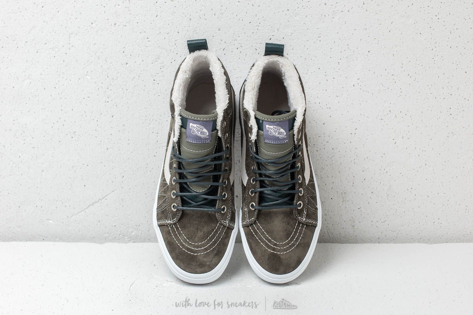 Men s shoes Vans Sk8 Hi MTE Dusty Olive Darkest Spruce Footshop