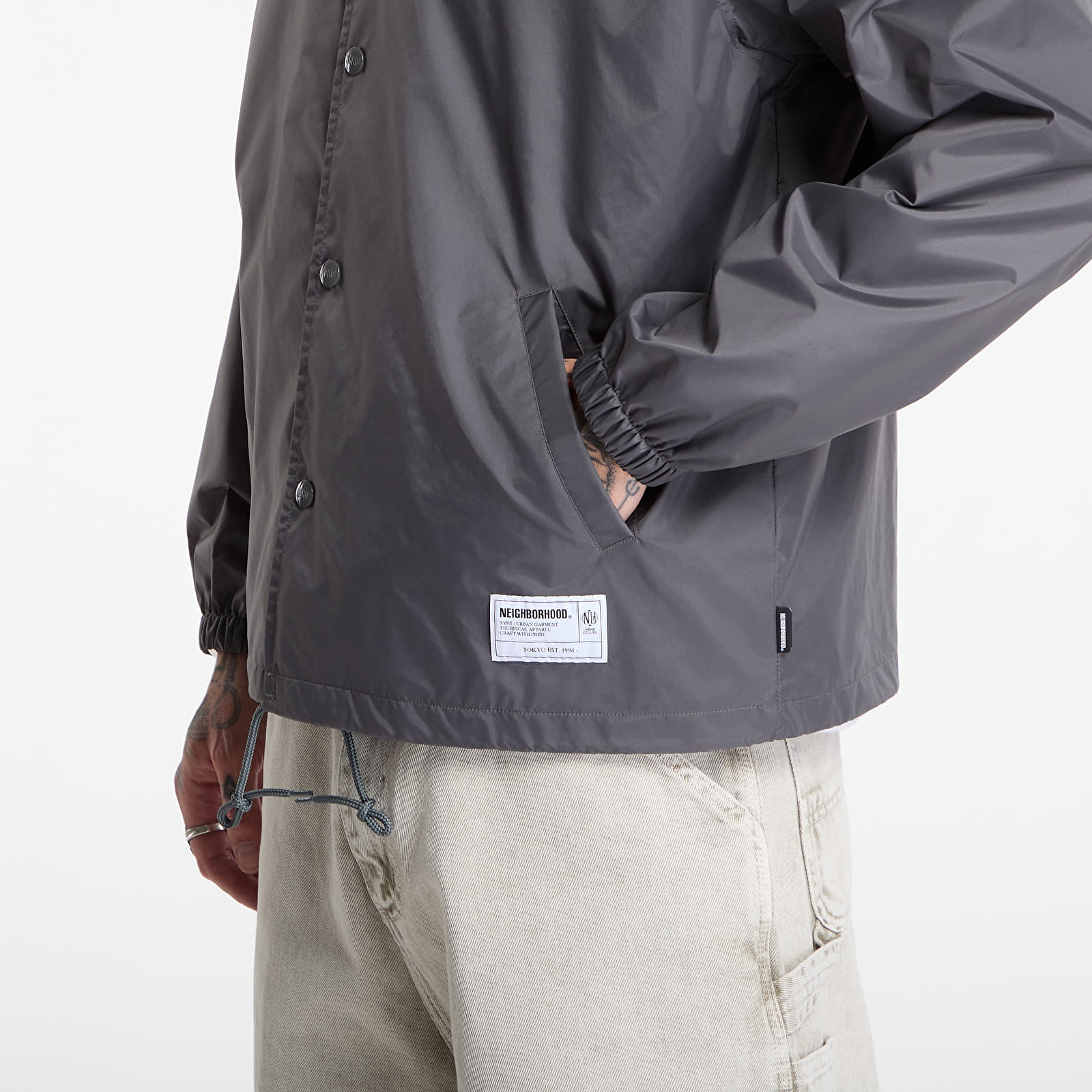 Übergangsjacken NEIGHBORHOOD Windbreaker Jacket-1 Gray