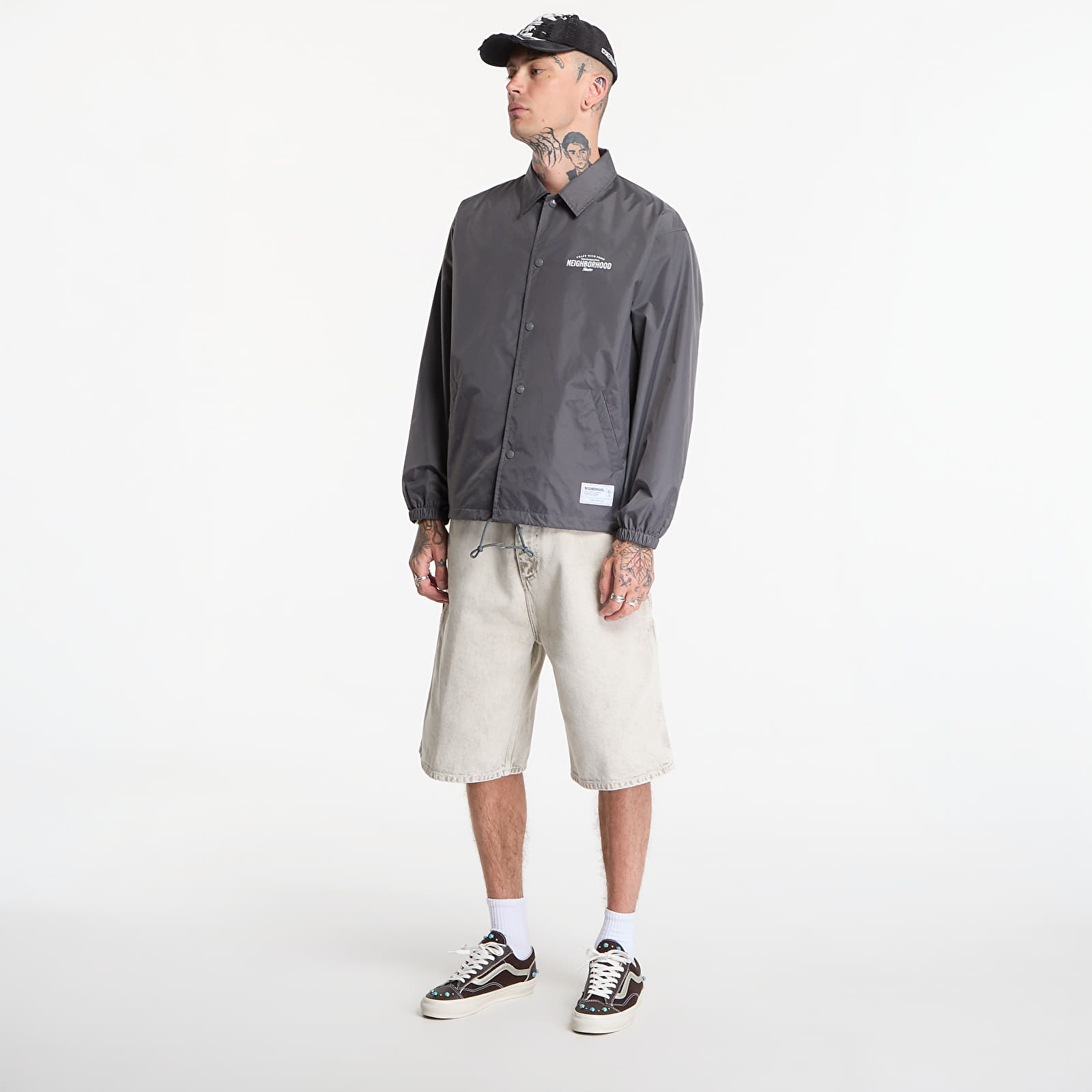 Übergangsjacken NEIGHBORHOOD Windbreaker Jacket-1 Gray