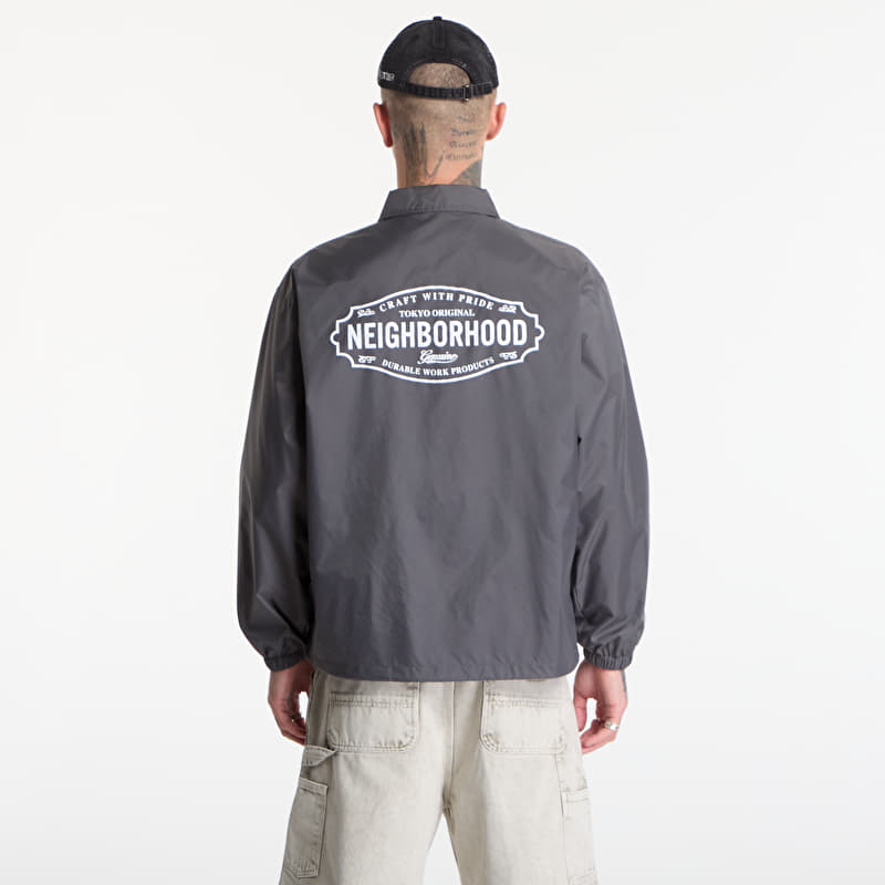 Coach Jackets NEIGHBORHOOD Windbreaker Jacket-1 Gray (261TSNH