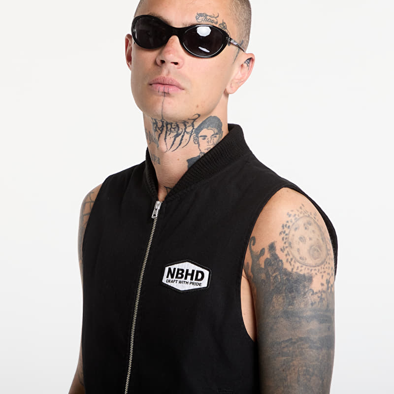 Безрукавки NEIGHBORHOOD Zip Work Vest Black (261TSNH-JKM11 Black