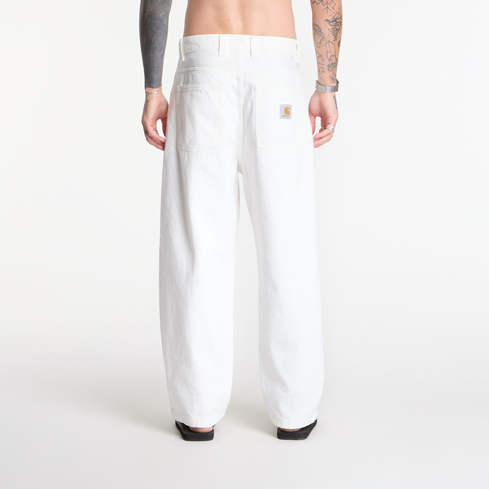 Jeans Carhartt WIP Brandon Pant White Rinsed