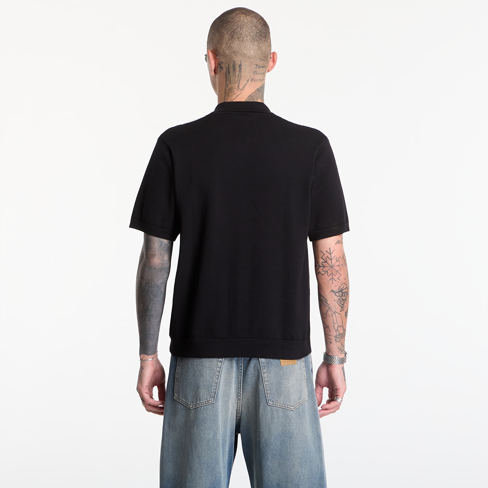 Тениски Carhartt WIP S/S Mello Knit Shirt UNISEX Mello Stripe/ Black