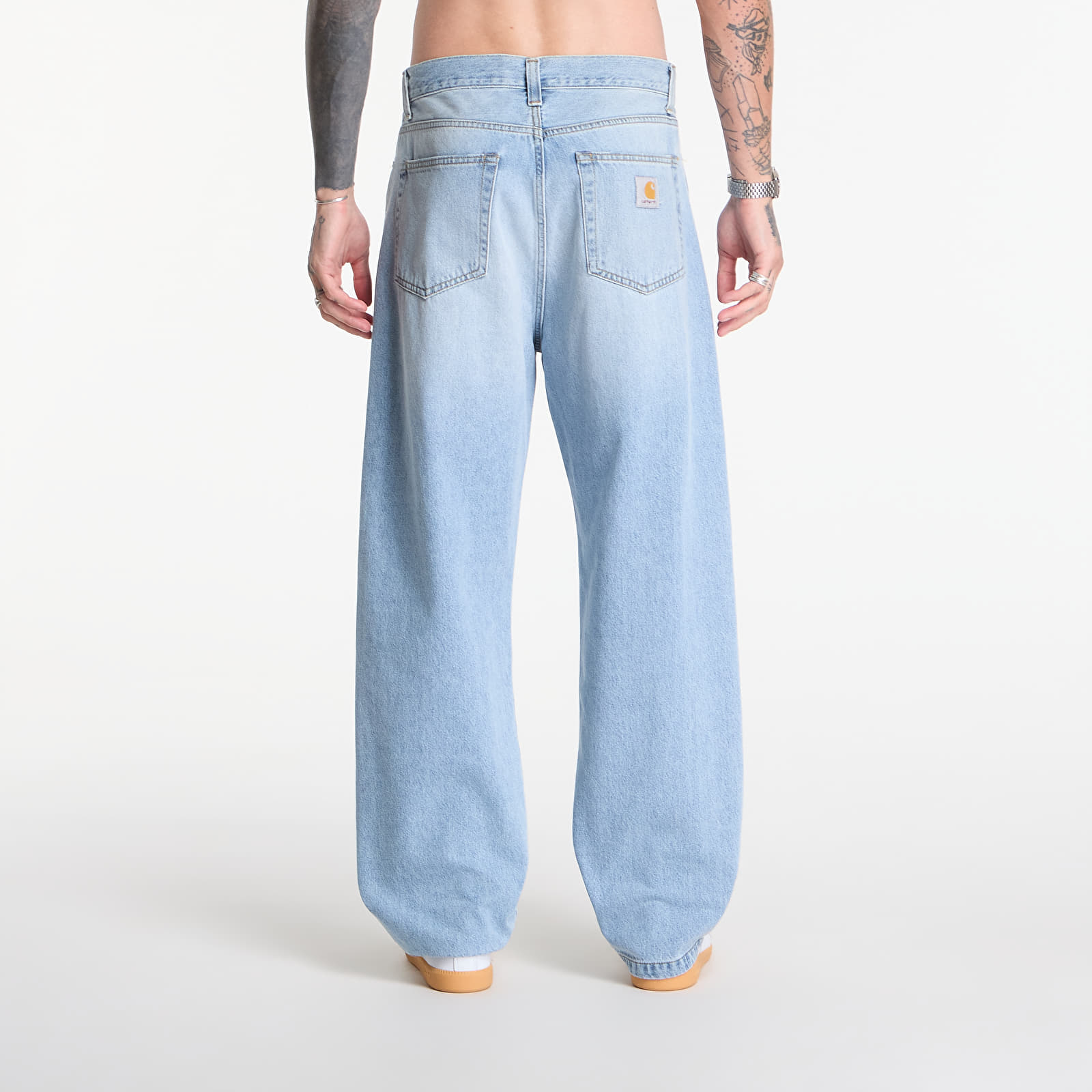 Jeans Carhartt WIP Landon Pant Blue Heavy Worn Bleached