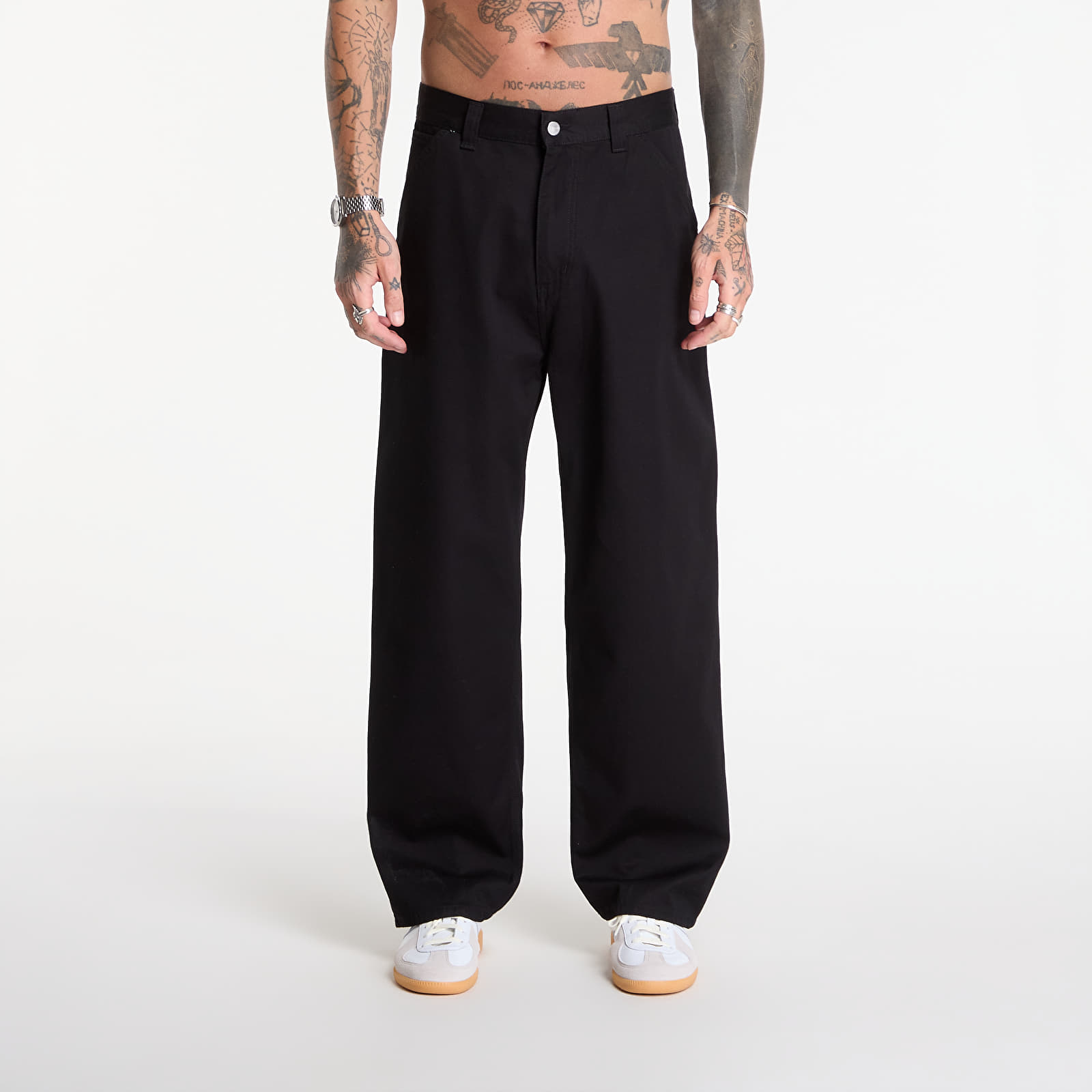 Jeans Carhartt WIP OG Single Knee Pant Black Rinsed