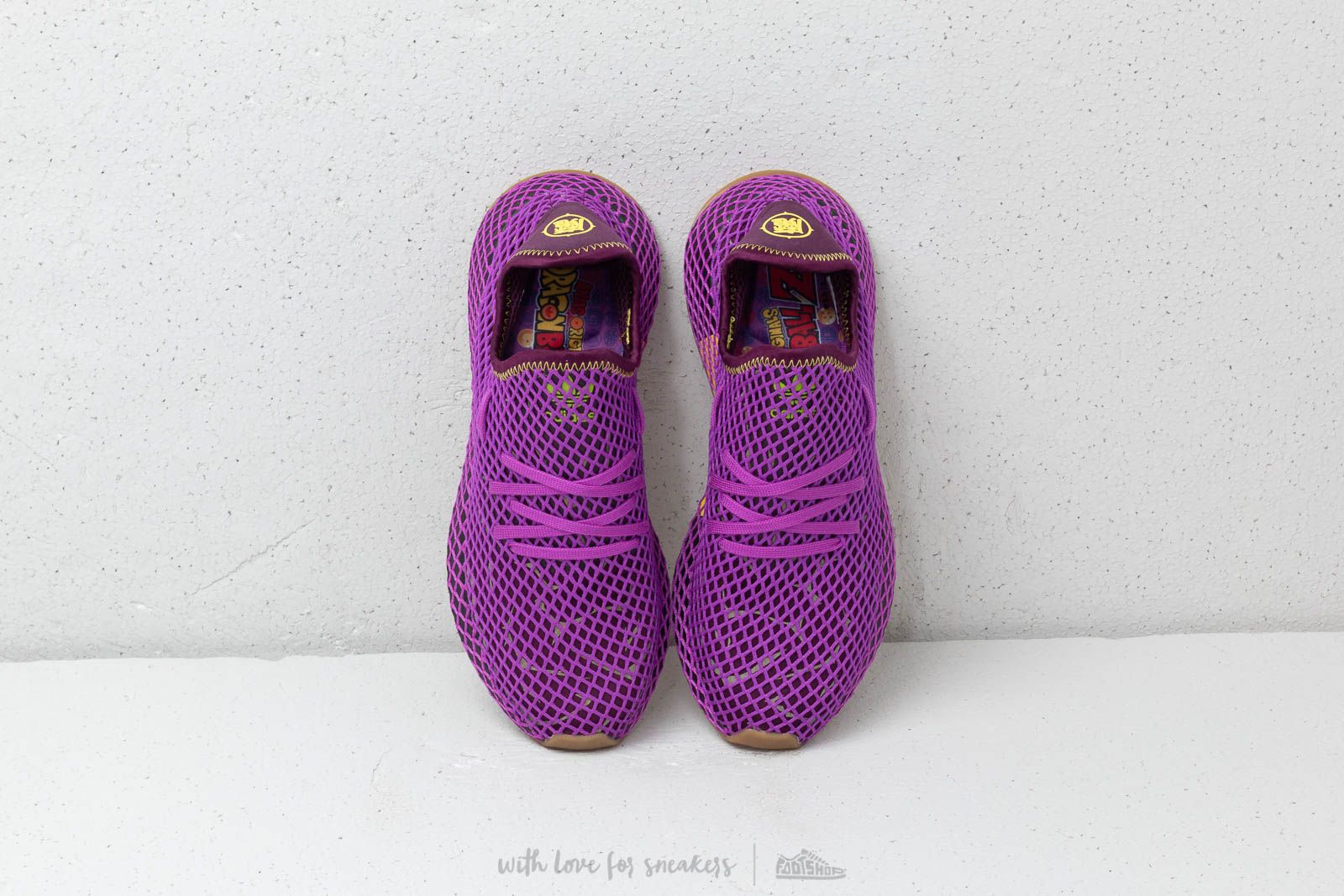 Мъжки кецове и обувки adidas x Dragon Ball Z Deerupt Runner Shock Purple/ Red Night/ Shock Yellow