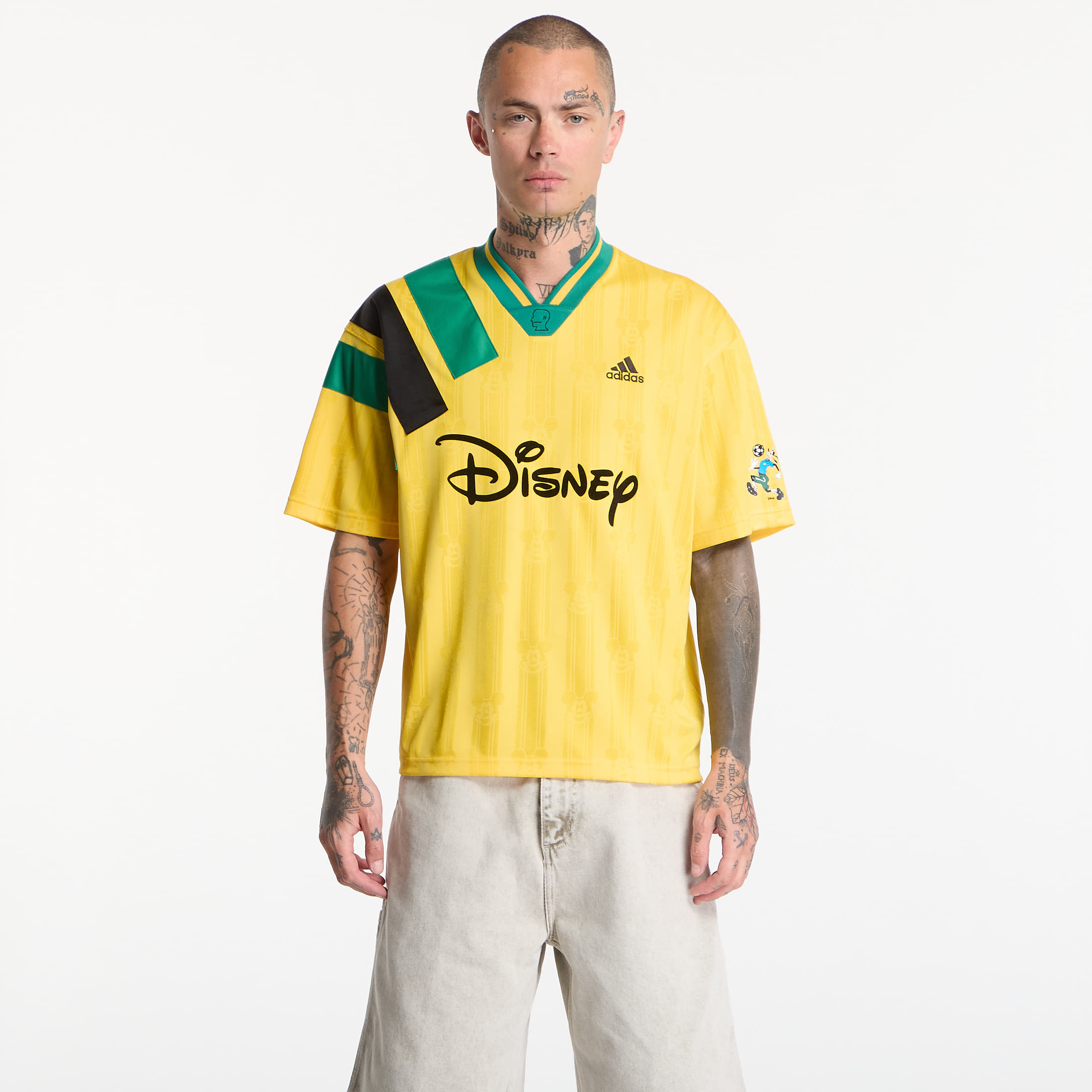 Джърси adidas Brain Dead Disney Football Jersey Bold Gold XL