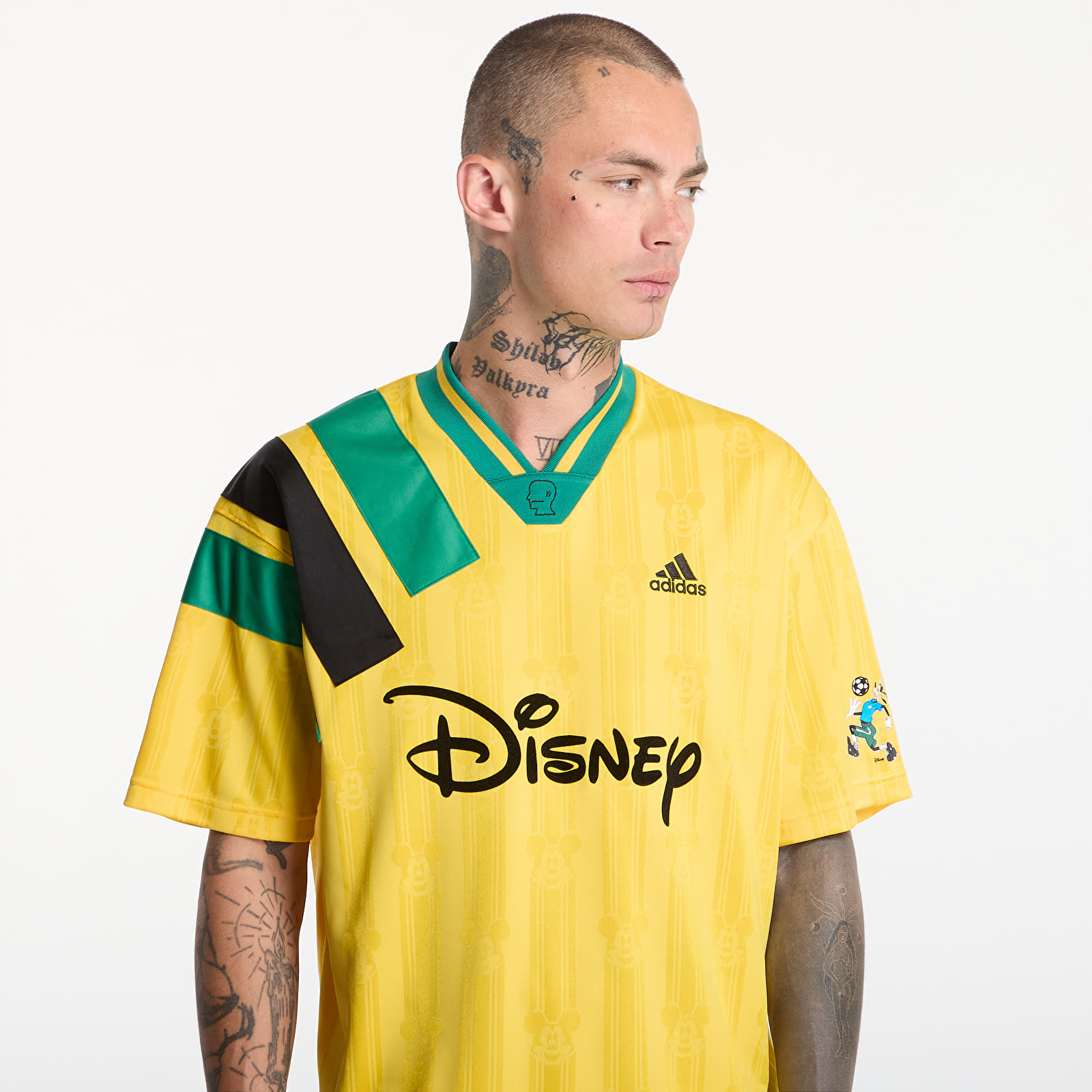 Jerseys adidas Brain Dead Disney Football Jersey Bold Gold