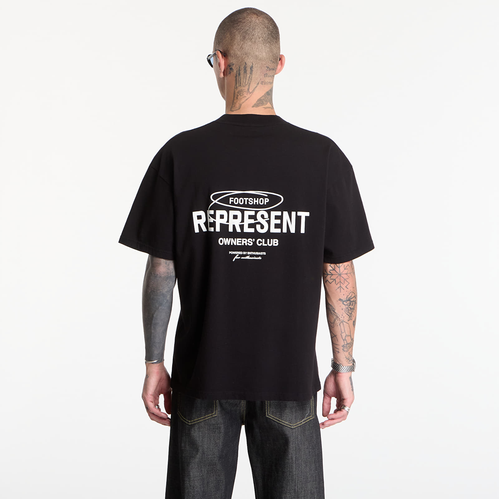 T-Shirts Represent x Footshop Owners Club T-Shirt Jet Black