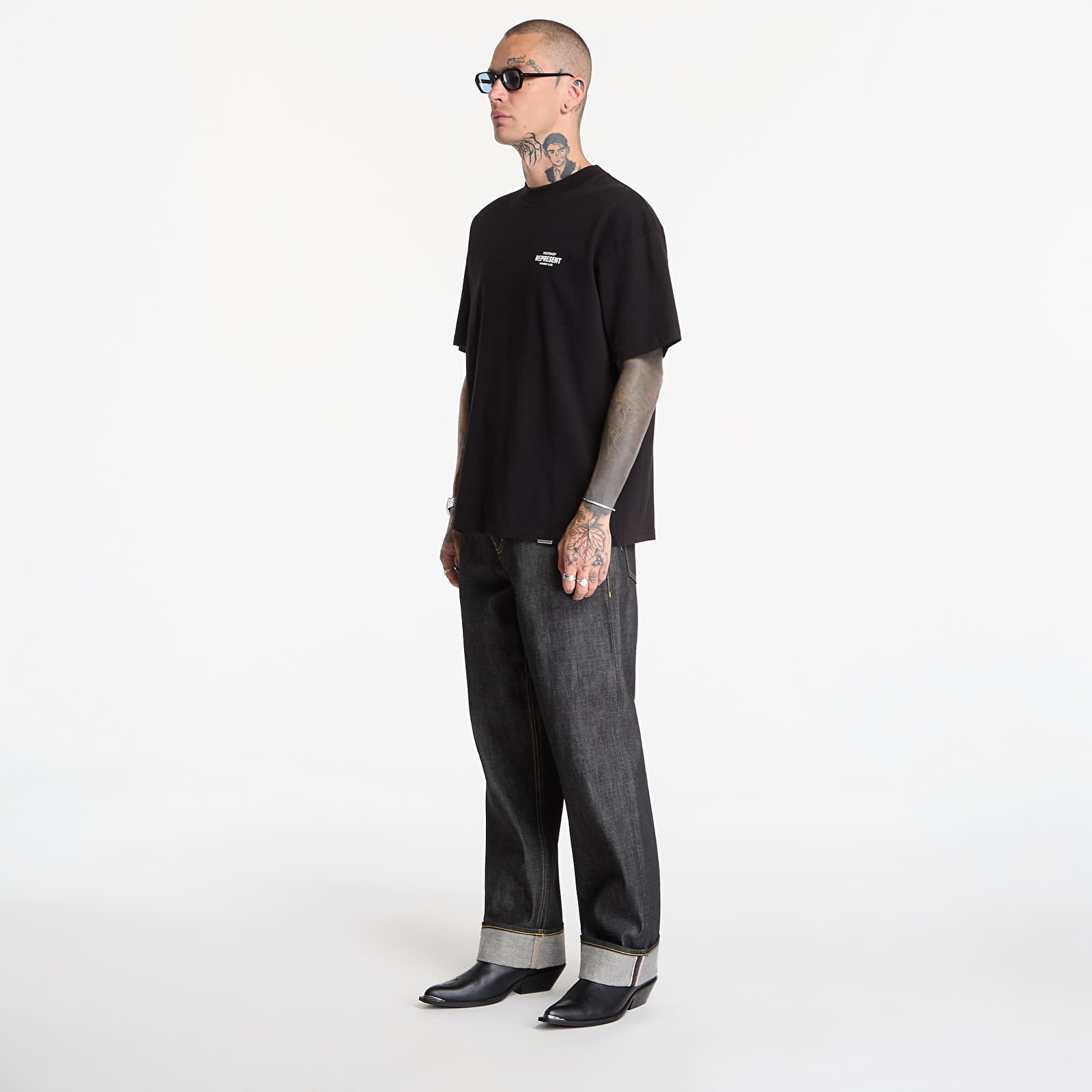 T-Shirts Represent x Footshop Owners Club T-Shirt Jet Black