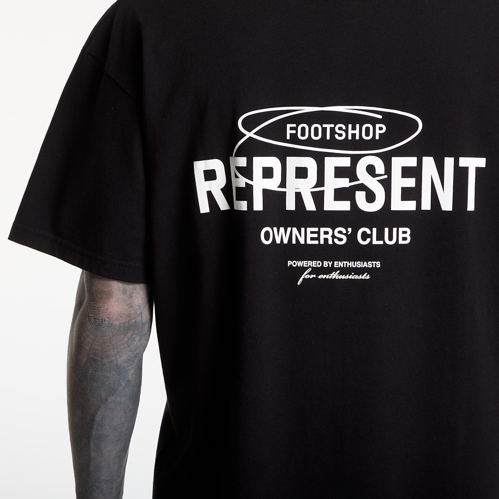 T-Shirts Represent x Footshop Owners Club T-Shirt Jet Black