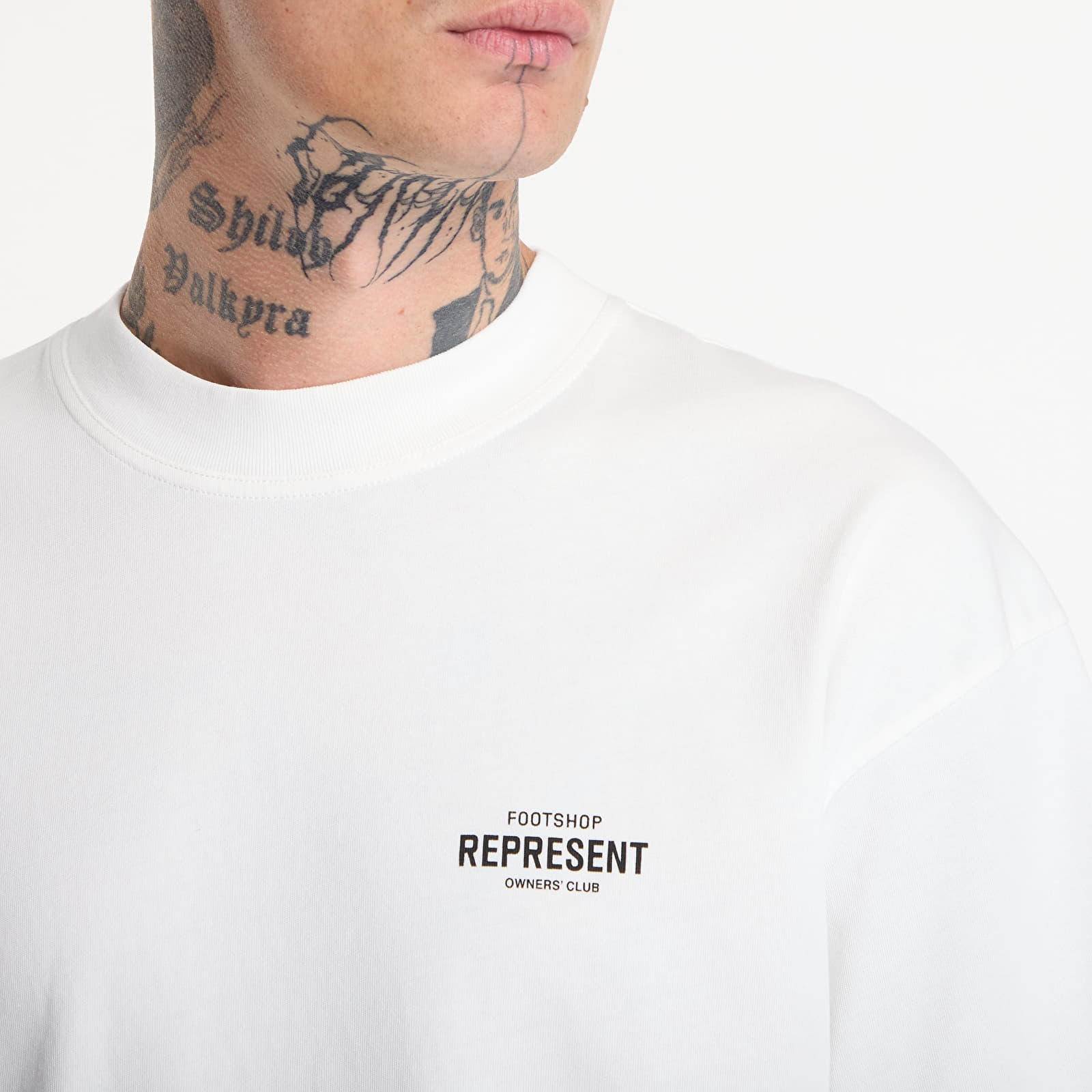 T-shirts Represent x Footshop Owners Club T-Shirt Flat White