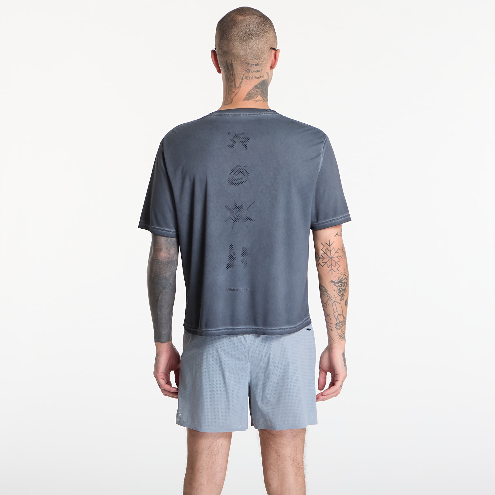 Camisetas BANDIT Men's FrioSoft™ Performance Box Tee Anthracite SaltFade™