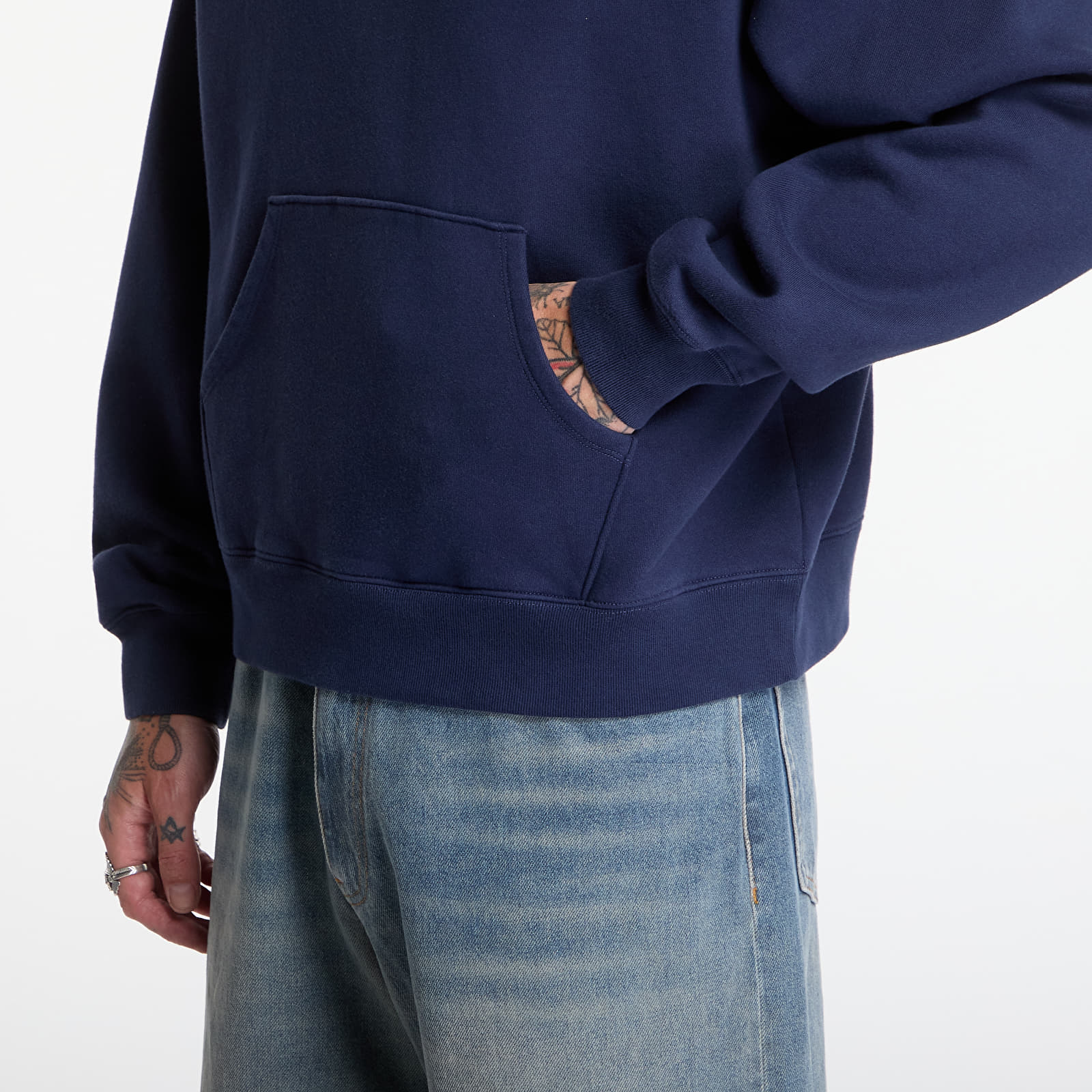 Mikiny Sporty & Rich Modern Hoodie UNISEX Dark Navy