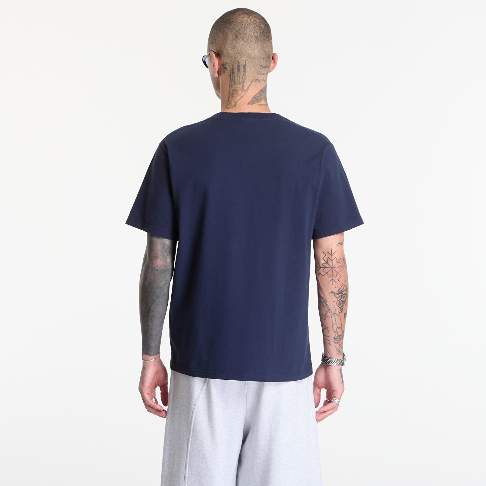 T-shirts Sporty & Rich H&W Crest Tshirt UNISEX Dark Navy
