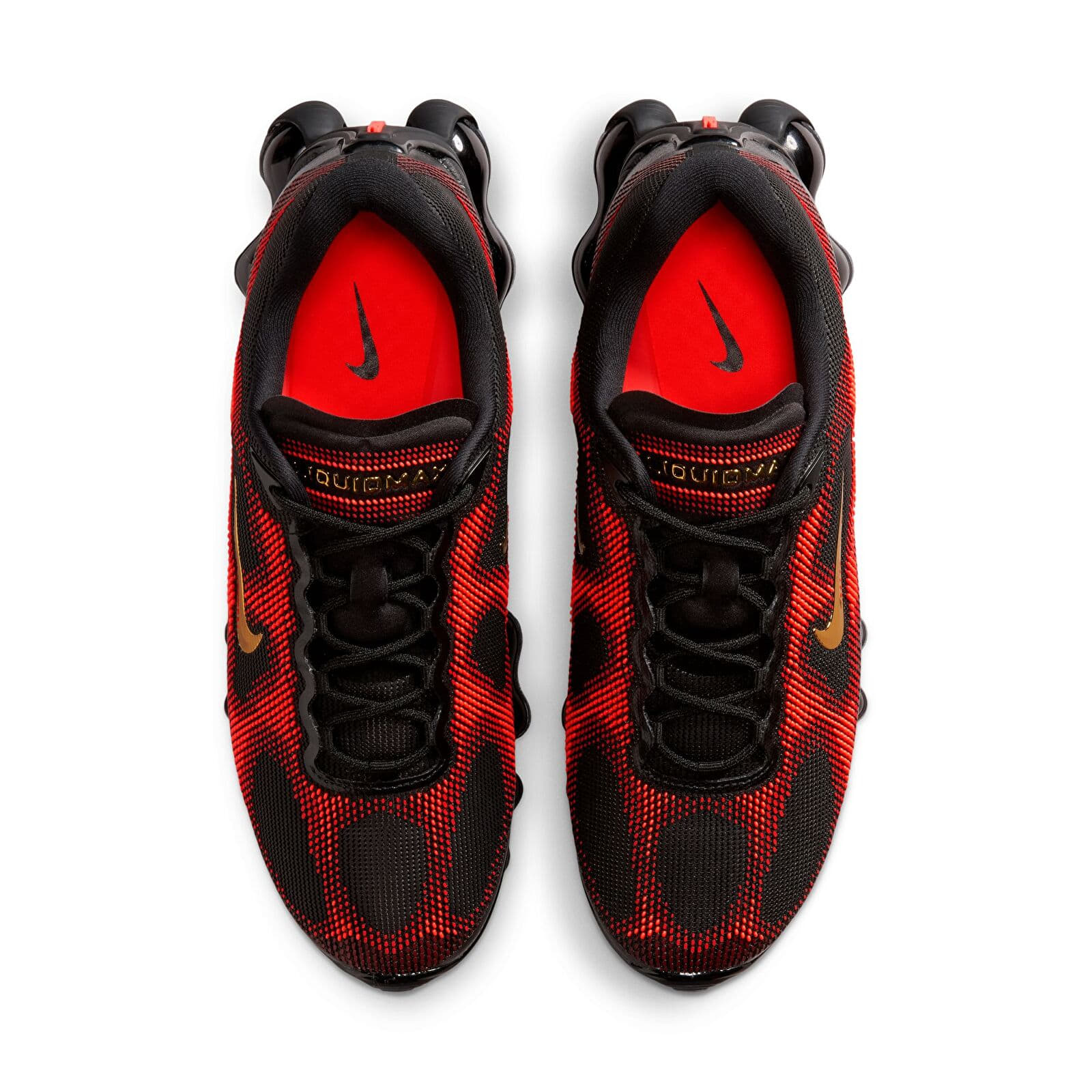 Мъжки кецове и обувки Nike Liquid Max Black/ Metallic Gold-Team Red-Fire Red