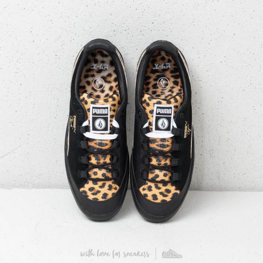 Men s shoes Puma Clyde RT x Volcom for BLS Puma Black Puma White