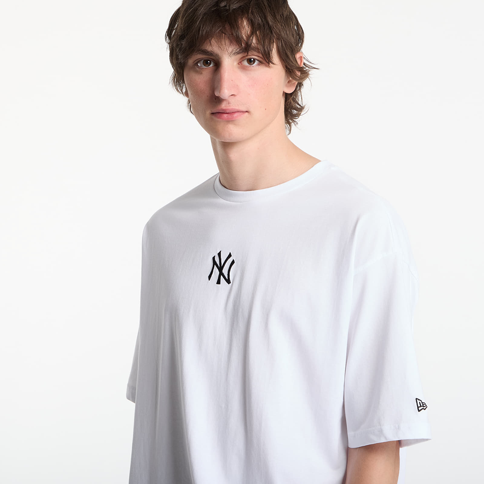 Tričká New Era MLB Nos Le Midi OS Tee New York Yankees UNISEX Optic White