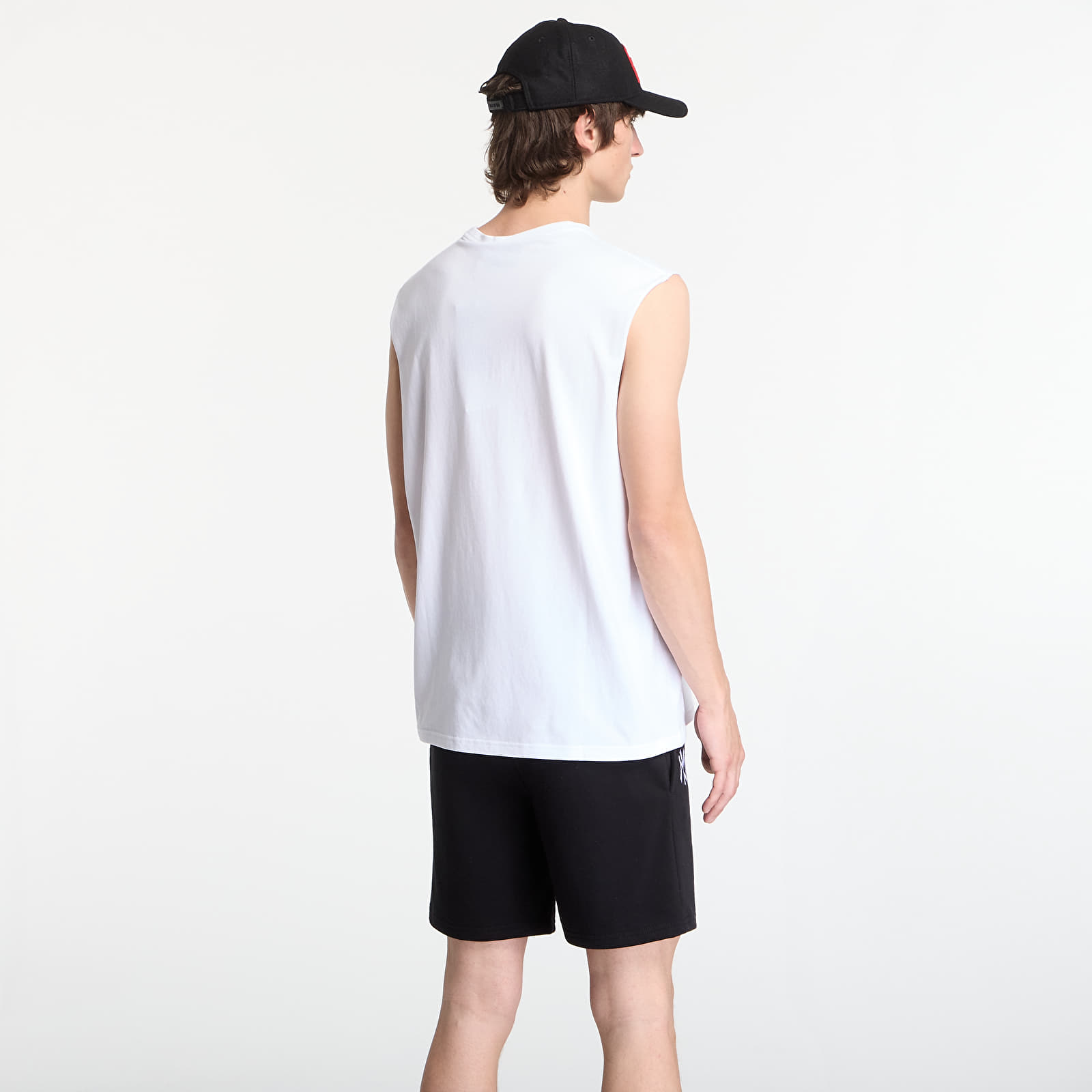Maiouri New Era MLB Nos Midi Sleeveless Tee New York Yankees UNISEX Optic White