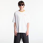 New Era Pinstripe OS Tee UNISEX Optic White/ DOC