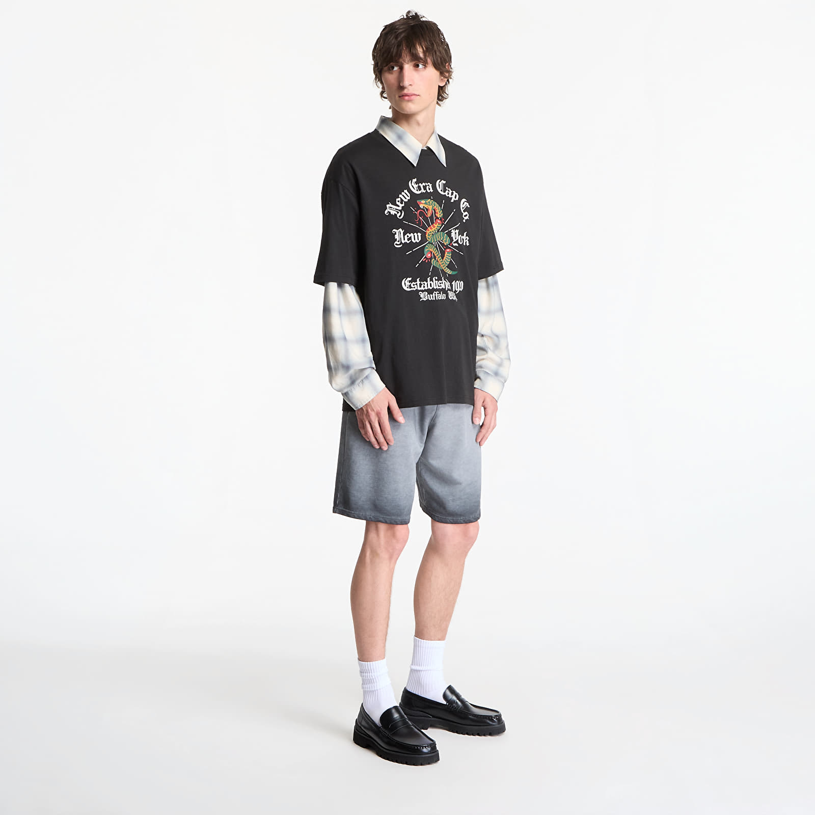 Tričká New Era OS Graphic Tee UNISEX Black