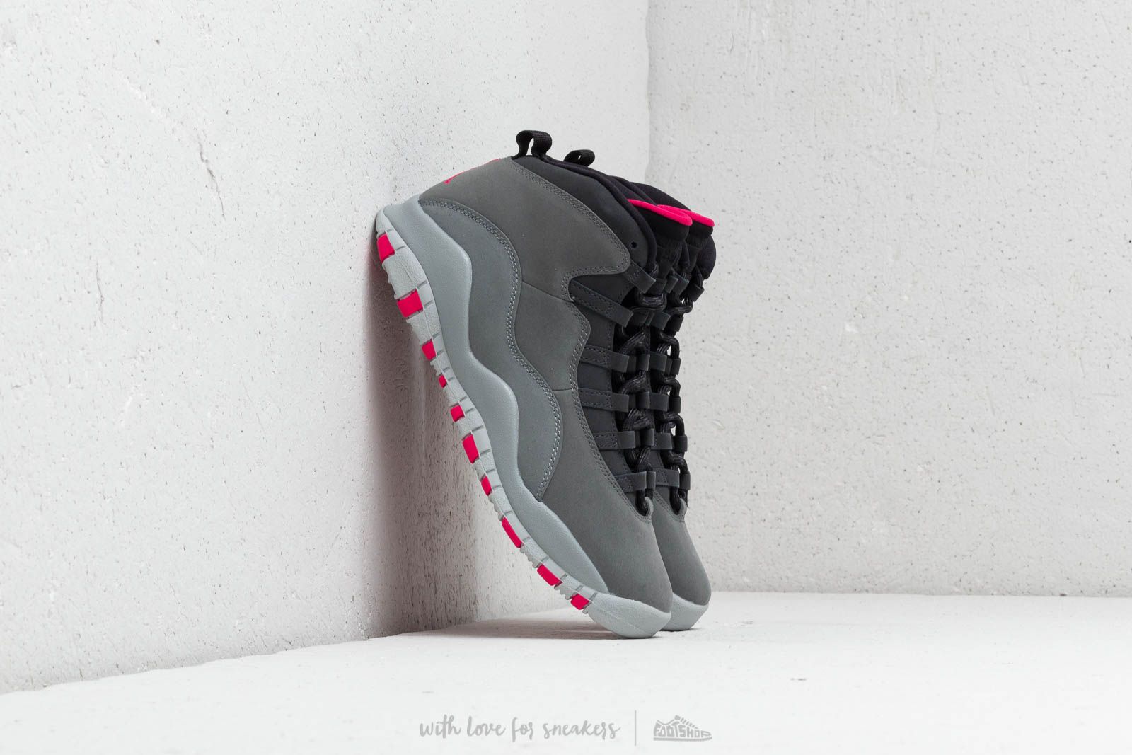 Retro 10 smoke grey store