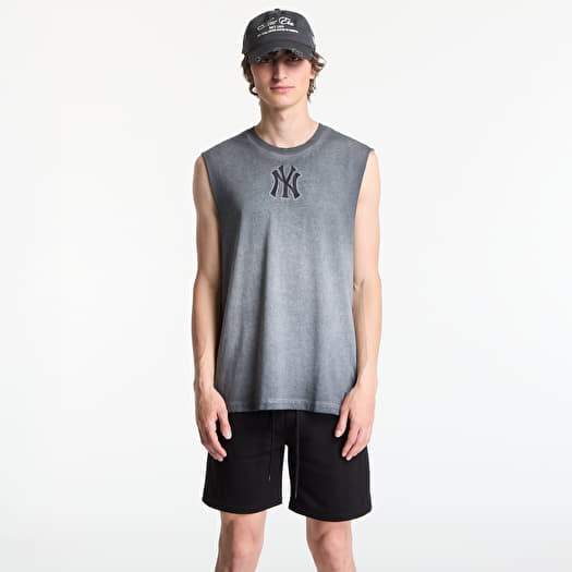 Tričko New Era MLB Washed Logo Sleeveless Tee New York Yankees UNISEX Black