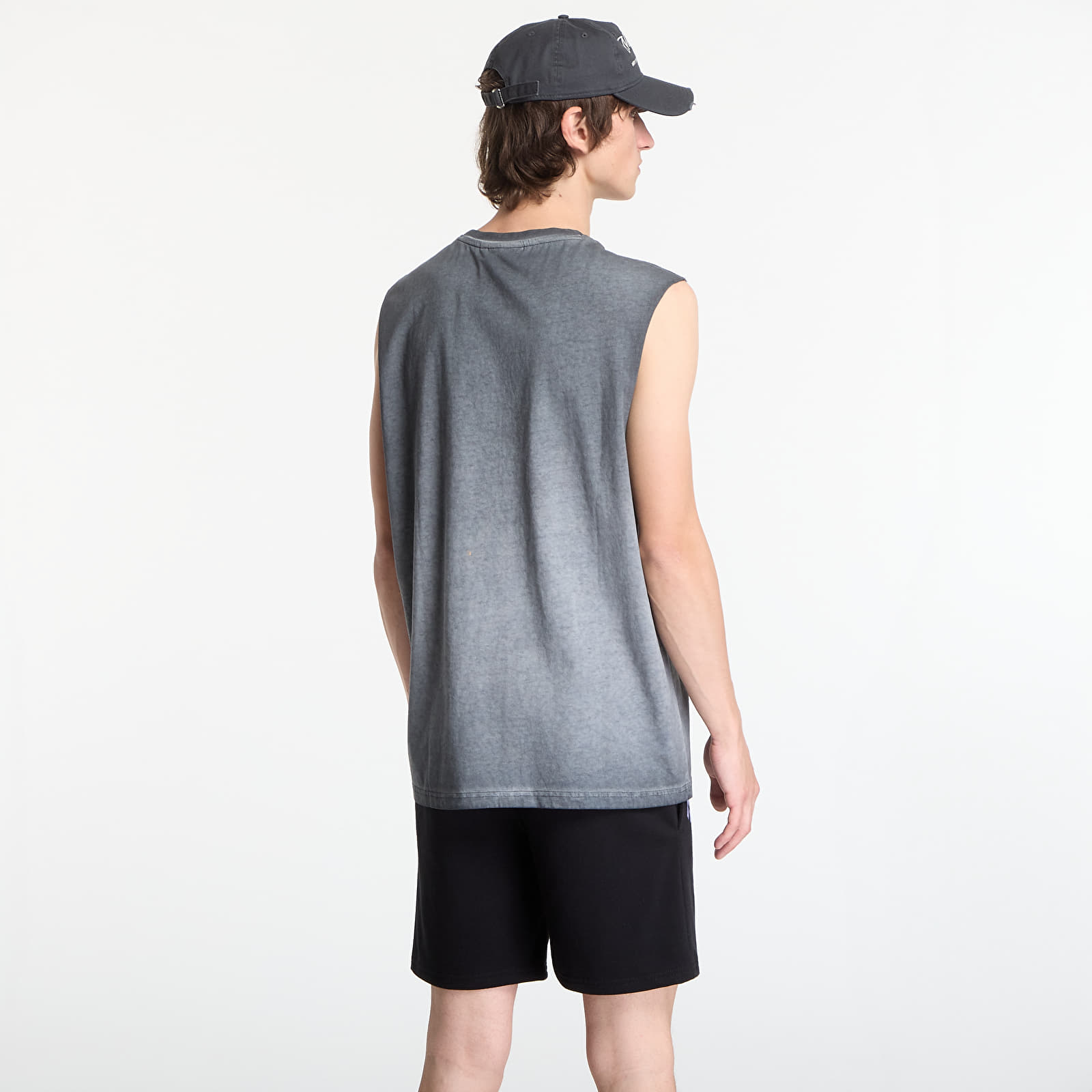 Tričká New Era MLB Washed Logo Sleeveless Tee New York Yankees UNISEX Black