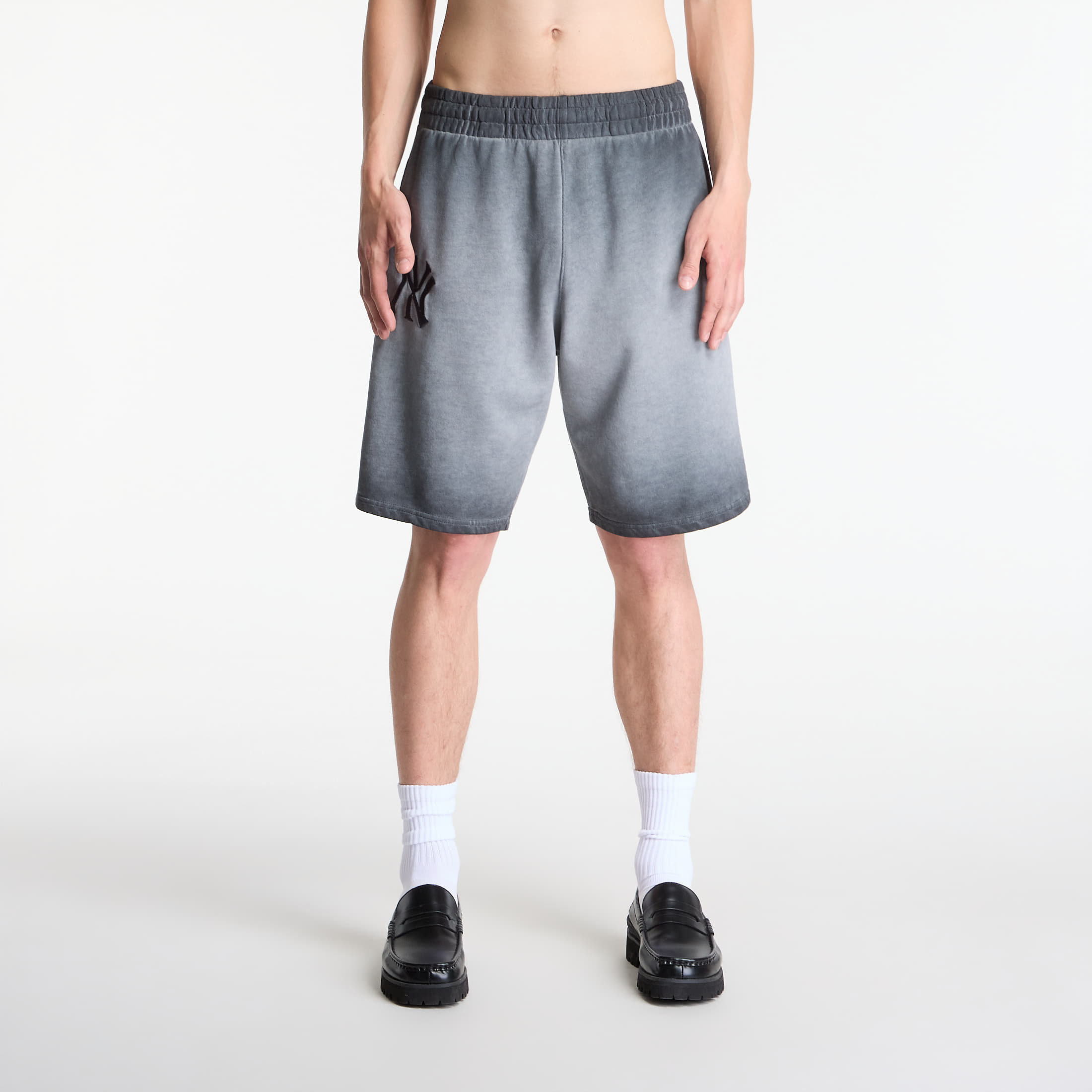 Pantaloncini New Era MLB Washed Logo Short New York Yankees Black