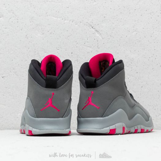 Jordan 10 grey and pink online