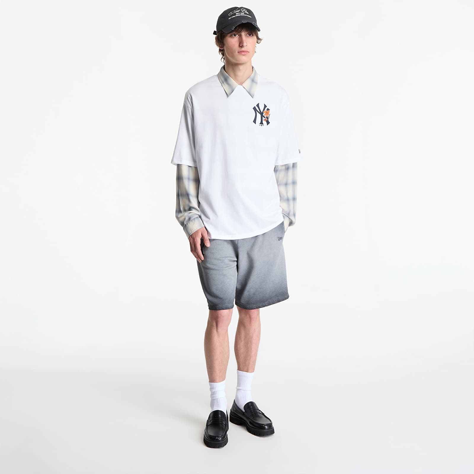 Tričká New Era MLB Floral OS Tee New York Yankees UNISEX Optic White