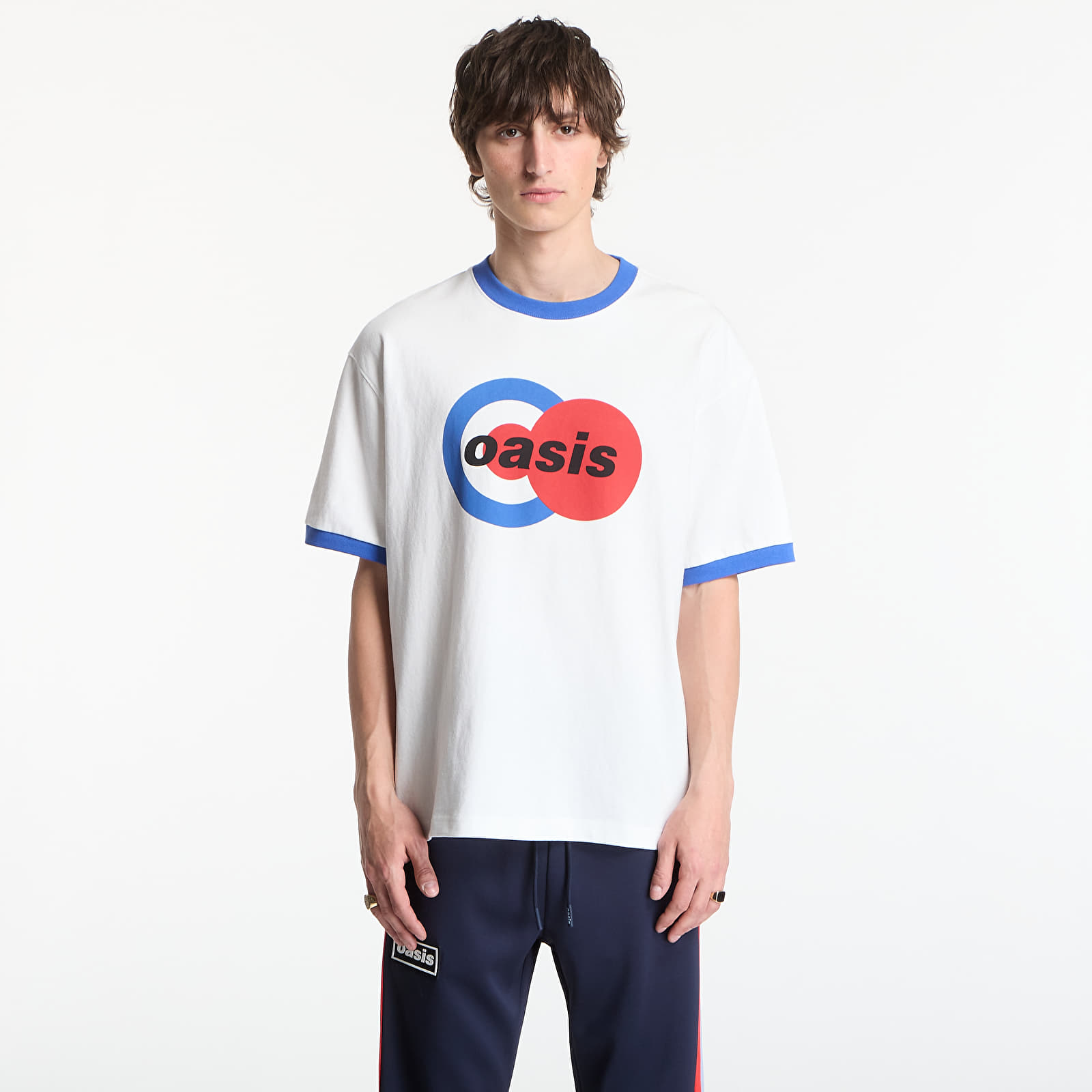 T-Shirts PLEASURES 1996 Ringer Shirt White