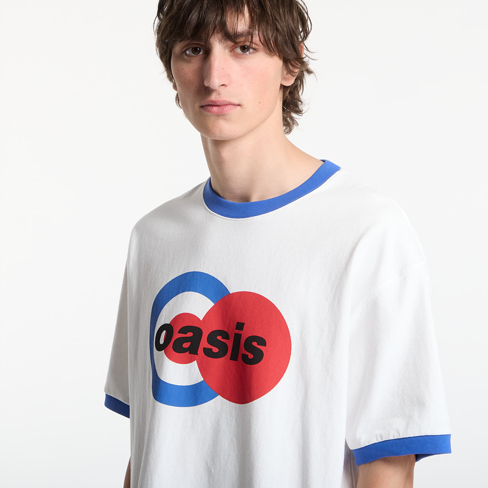 T-Shirts PLEASURES 1996 Ringer Shirt White