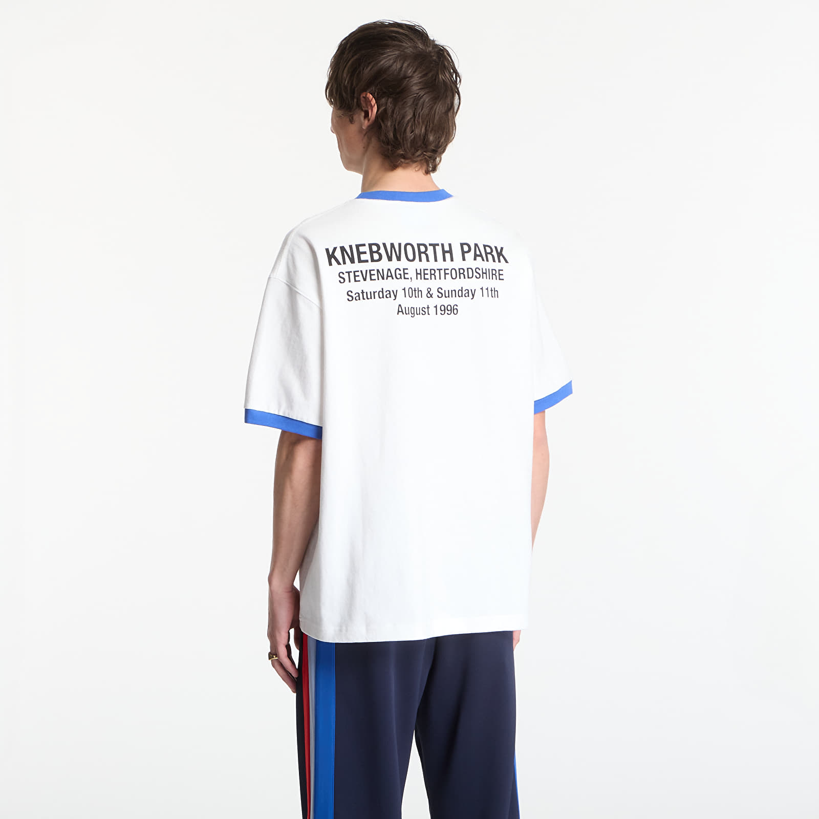 T-Shirts PLEASURES 1996 Ringer Shirt White